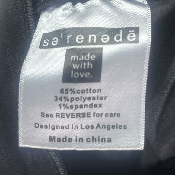 Serenede Men's Black Strappy Skinny Jeans‎ Gothic Punk Grunge - Size 42 - Picture 10 of 12